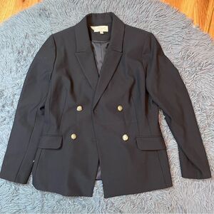 Hobbs Navy Wool Blazer Size 8